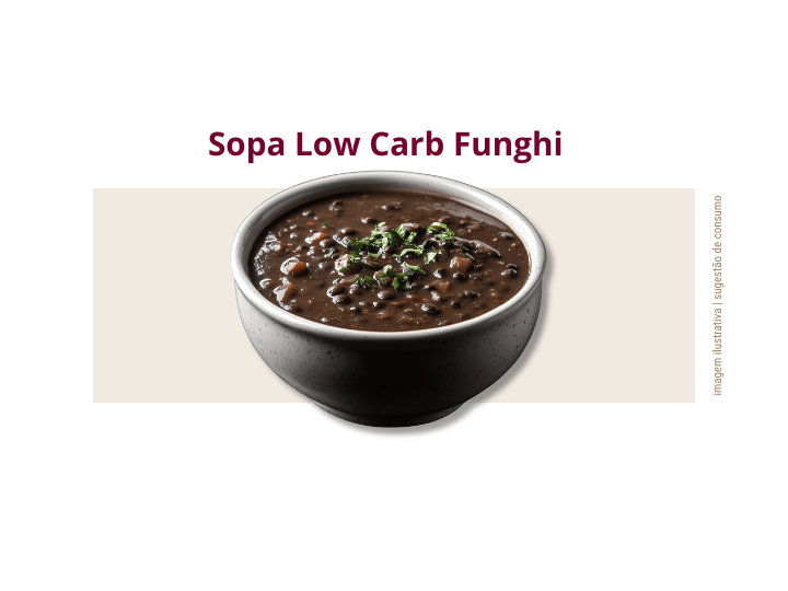 Sopa Low Carb Funghi
