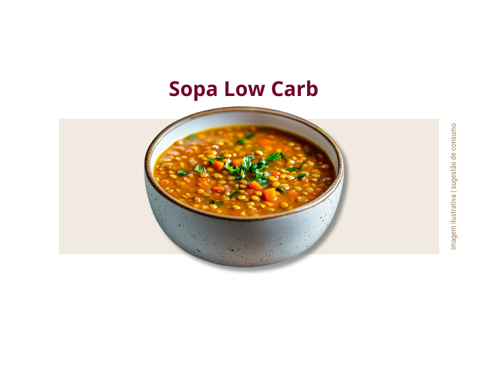 Sopa Low Carb da Horta