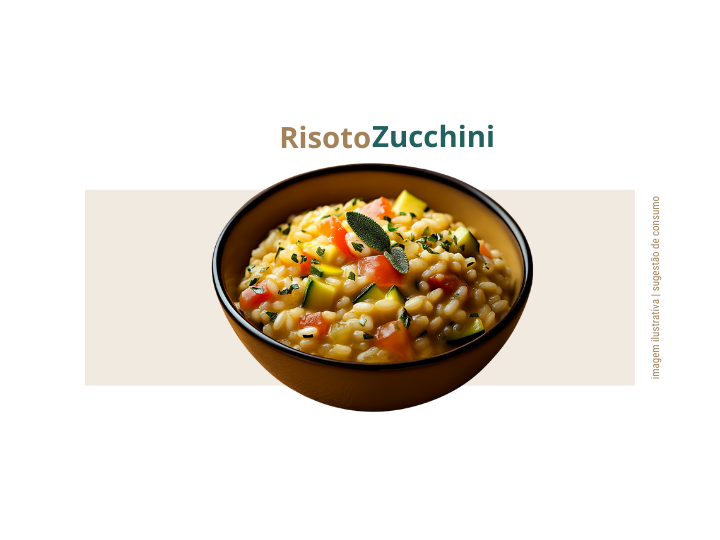 Risoto de Zucchini e Alho-Poró