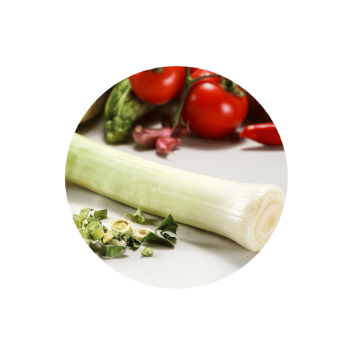 Vegetais frescos preparados para desidratação