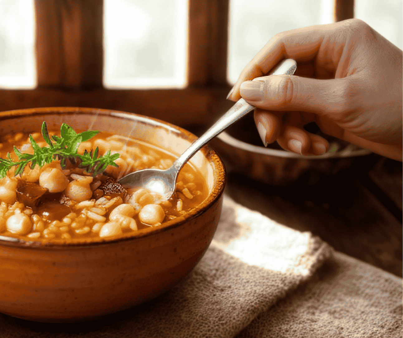 Refeição prática preparar, saborosa e nutritiva