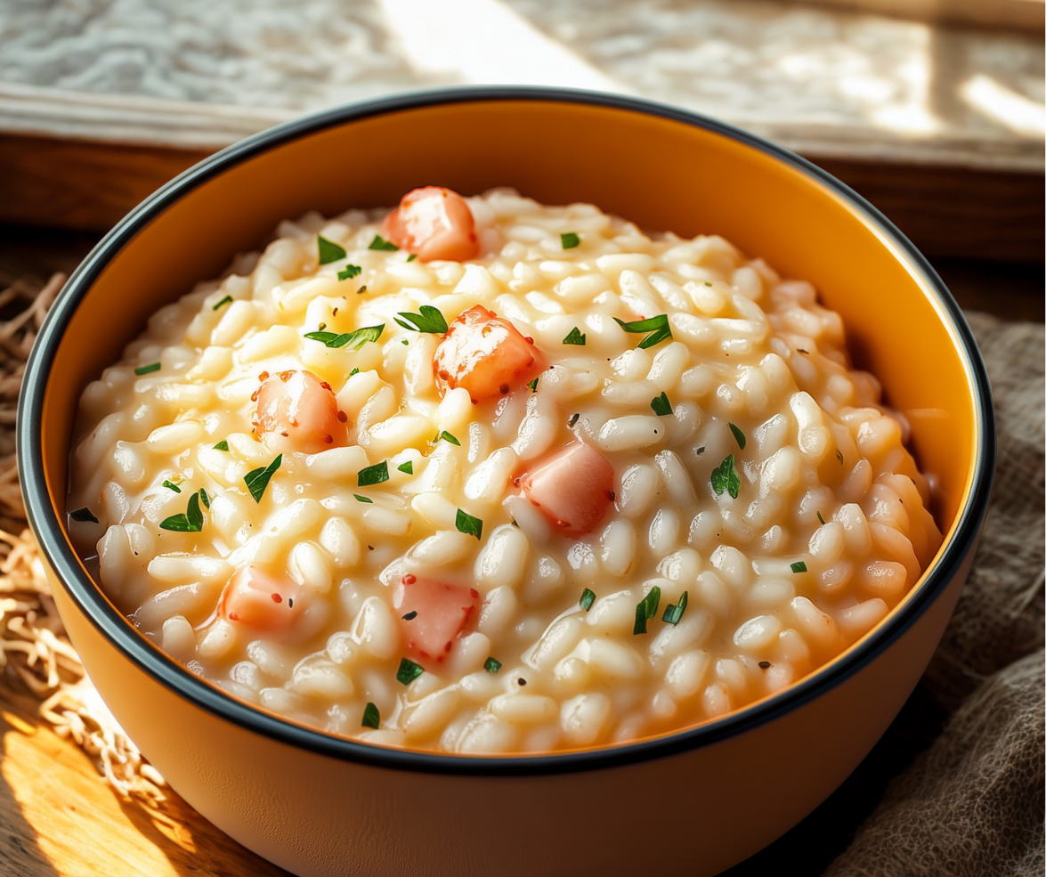 Risoto Agridoce de Morango